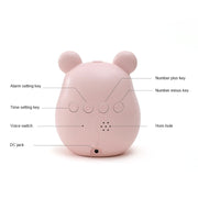 Elf Mouse Alarm Clock Countdown Learning Time Management Student And Child Cartoon Clock(Blue)