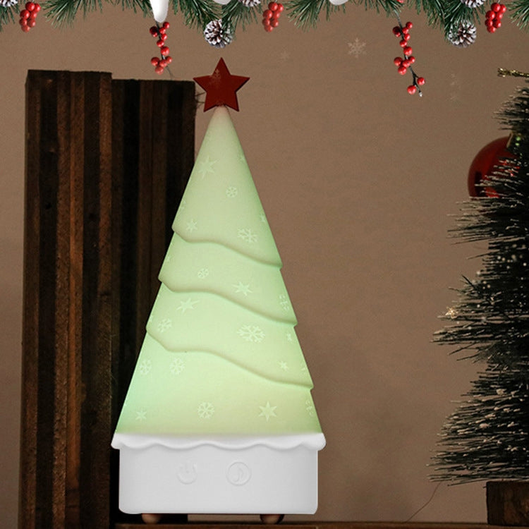 Silicone Night Light Christmas Tree with Music Holiday Decorative Lamp(Colorful Light) - Night Lights by PMc TechLife | Online Shopping South Africa | PMc TechLife | Buy Now Pay Later Mobicred