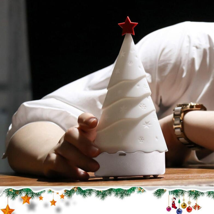 Silicone Night Light Christmas Tree with Music Holiday Decorative Lamp(Colorful Light) - Night Lights by PMc TechLife | Online Shopping South Africa | PMc TechLife | Buy Now Pay Later Mobicred