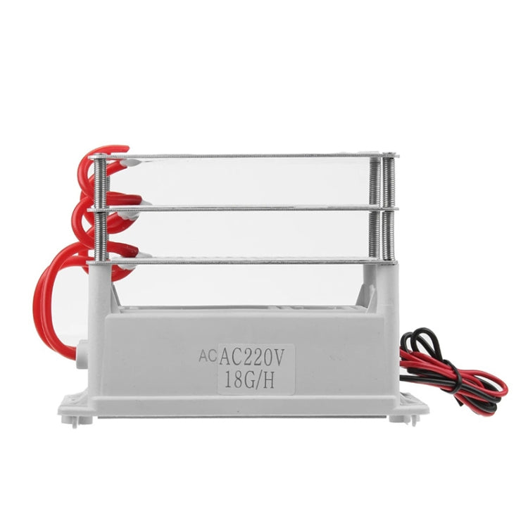 AC 220V AZ-18G-C 18G Integrated Ozone Generator Long-Life Coating Moisture-Proof Ceramic 3-Sheets Air Purifier Sterilizing Active Oxygen Purifier