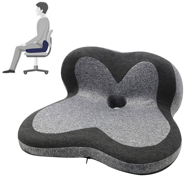 Memory Foam Petal Cushion Office Chair Home Car Seat Cushion, Size: With Storage Bag(Starry Gray) - Cushions & Pillows by PMC TechLife | Online Shopping South Africa | PMC TechLife | Buy Now Pay Later Mobicred