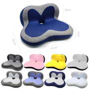 Memory Foam Petal Cushion Office Chair Home Car Seat Cushion, Size: With Storage Bag(Starry Gray)