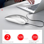 M103 1600DPI 5 Keys 2.4G Wireless Mouse Charging Ai Intelligent Voice Office Mouse, Support 28 Languages(Black)
