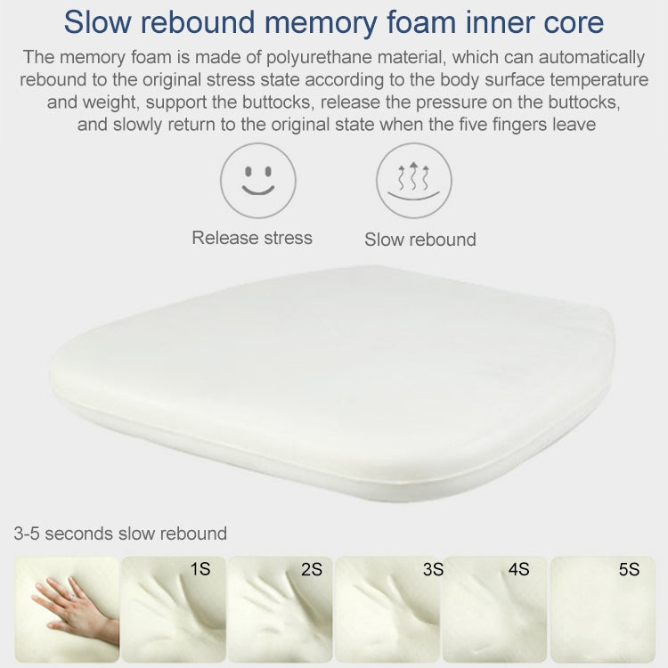 Memory Foam Thicken Stool Cushion Sofa Window Sill Bay Window Seat Cushion, Colour: Dot Bandage (Mocha) - Cushions & Pillows by PMC Jewellery | Online Shopping South Africa | PMC Jewellery | Buy Now Pay Later Mobicred