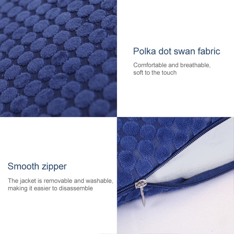 Memory Foam Thicken Stool Cushion Sofa Window Sill Bay Window Seat Cushion, Colour: Bandage (Navy Blue) - Cushions & Pillows by PMC Jewellery | Online Shopping South Africa | PMC Jewellery | Buy Now Pay Later Mobicred