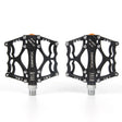 Bicycle Pedal Mountain Bike Aluminum Alloy Palin Pedal Non-Slip Bearing Pedal(901 Black) - Pedals by PMc TechLife | Online Shopping South Africa | PMc TechLife | Buy Now Pay Later Mobicred