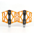 Bicycle Pedal Mountain Bike Aluminum Alloy Palin Pedal Non-Slip Bearing Pedal(901 Yellow) - Pedals by PMc TechLife | Online Shopping South Africa | PMc TechLife | Buy Now Pay Later Mobicred