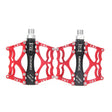 Bicycle Pedal Mountain Bike Aluminum Alloy Palin Pedal Non-Slip Bearing Pedal(901 Red) - Pedals by PMc TechLife | Online Shopping South Africa | PMc TechLife | Buy Now Pay Later Mobicred