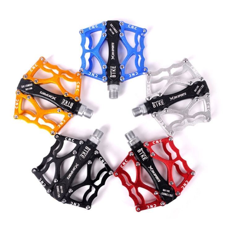 Bicycle Pedal Mountain Bike Aluminum Alloy Palin Pedal Non-Slip Bearing Pedal(901 Black) - Pedals by PMc TechLife | Online Shopping South Africa | PMc TechLife | Buy Now Pay Later Mobicred