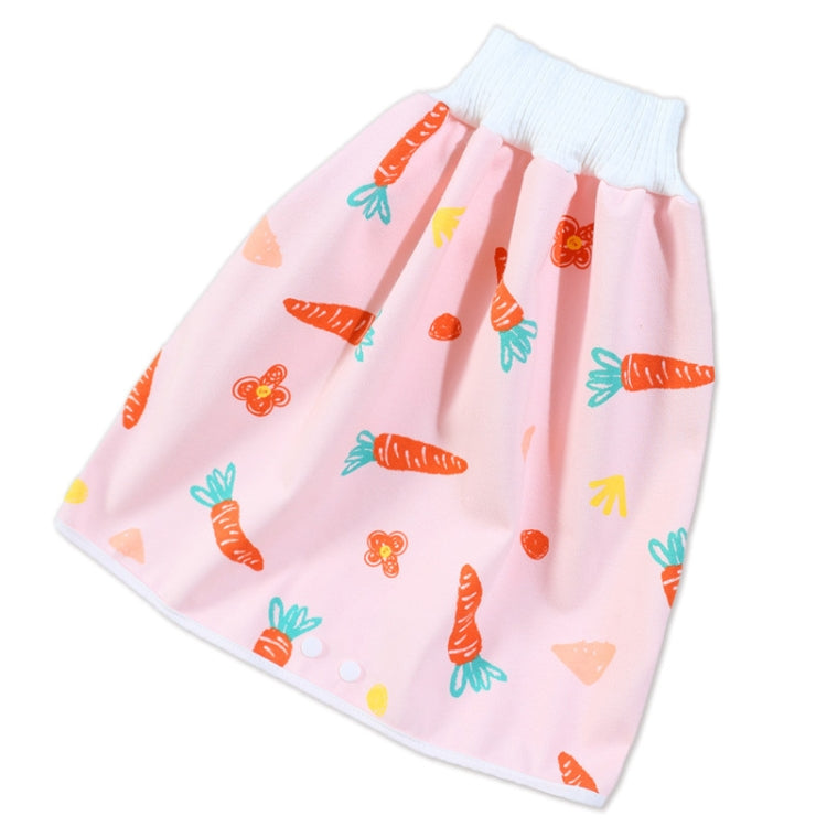 Baby Water-Proof And Leak-Proof Cloth Diapers Children Washable Cotton Cloth Bed-Wetting Skirt Pants, Colour: L(Carrot) - Baby Care by PMC Jewellery | Online Shopping South Africa | PMC Jewellery | Buy Now Pay Later Mobicred