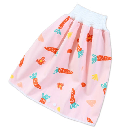 Baby Water-Proof And Leak-Proof Cloth Diapers Children Washable Cotton Cloth Bed-Wetting Skirt Pants, Colour: L(Carrot) - Baby Care by PMC Jewellery | Online Shopping South Africa | PMC Jewellery | Buy Now Pay Later Mobicred