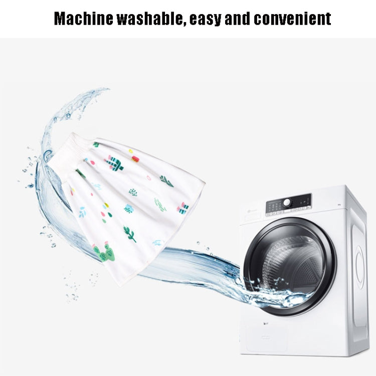 Baby Water-Proof And Leak-Proof Cloth Diapers Children Washable Cotton Cloth Bed-Wetting Skirt Pants, Colour: L(New Yellow Cactus) - Baby Care by PMc TechLife | Online Shopping South Africa | PMc TechLife | Buy Now Pay Later Mobicred