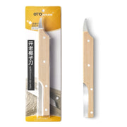 Multifunctional Stainless Steel Coconut Shell Opener With Wooden Handle Coconut Meat Knife Kitchen Gadgets, Specification: Knock Coconut Knife