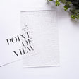 18 x 29cm Acrylic Texture Background Board Photo Props Background Decorative Geometric Ornaments(Ice Pattern) - free shipping - PMC TechLife - Order now!