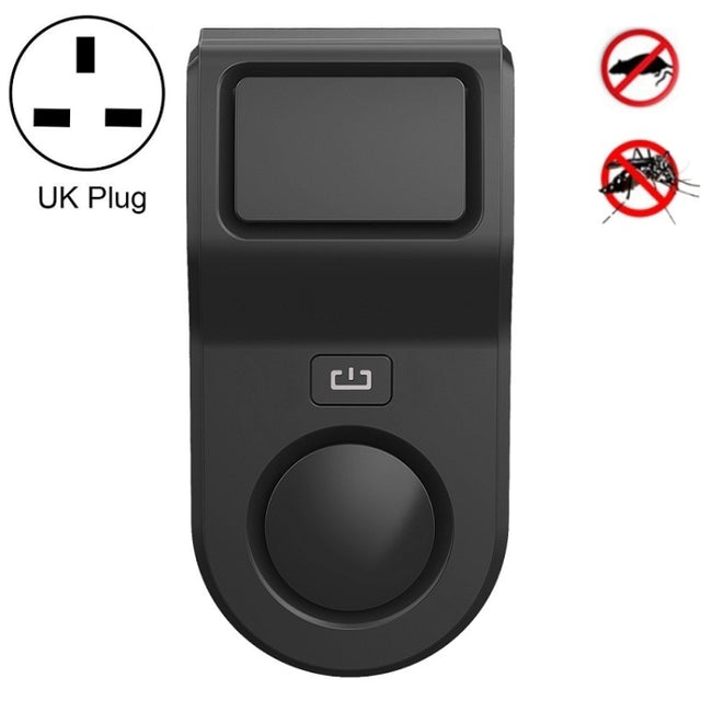BG-303 Smart Frequency Conversion Household Ultrasonic Insect / Mosquito / MouseRepellent, Product specifications: UK Plug 220V(Black)