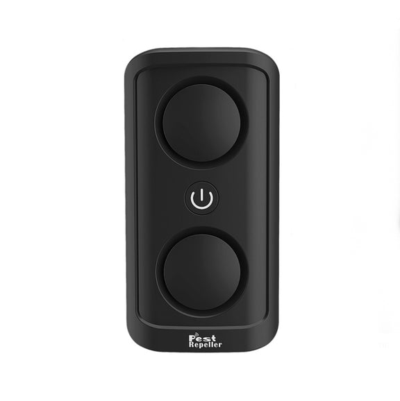 BG302 Dual-Speaker Intelligent Frequency Conversion Mosquito Repellent Ultrasonic Insect Repellent, Product specifications:  EU Plug 220V(Black)