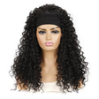 Hairband Wig Headgear Volume Chemical Fiber Wig Headgear, Color Classification: Black Hair Band 1B#O - free shipping - PMC TechLife - Order now!