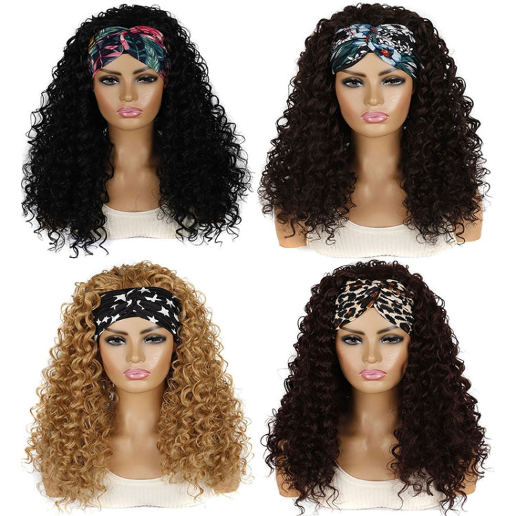 Hairband Wig Headgear Volume Chemical Fiber Wig Headgear, Color Classification: 33#XG