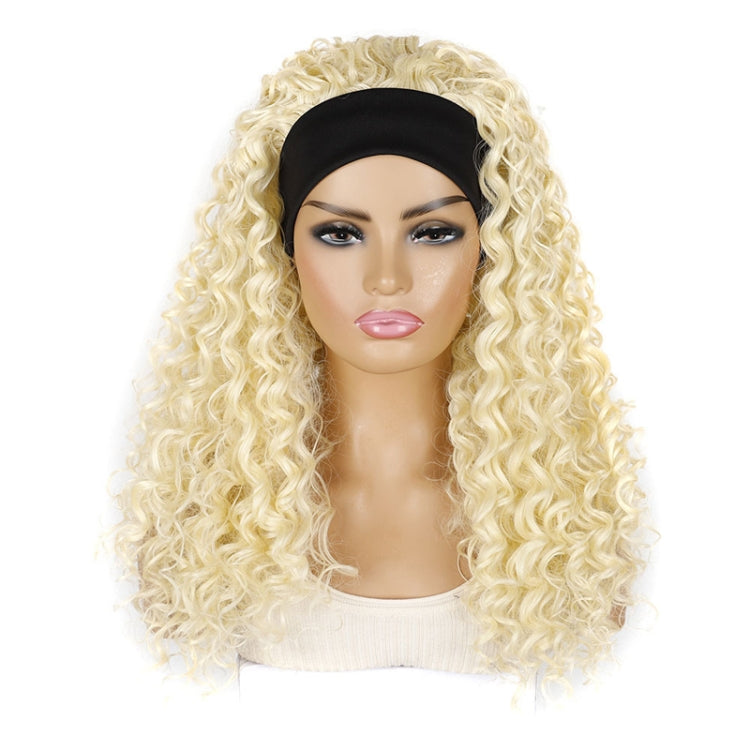 Hairband Wig Headgear Volume Chemical Fiber Wig Headgear, Color Classification: 613#O - free shipping - PMC TechLife - Order now!