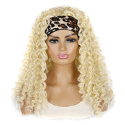Hairband Wig Headgear Volume Chemical Fiber Wig Headgear, Color Classification: 613#G