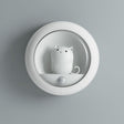DZ-K610 Human Body Induction Night Light Cute Pet Bedroom Atmosphere Light USB Cabinet Wall Lamp(White) - Night Lights by PMc TechLife | Online Shopping South Africa | PMc TechLife | Buy Now Pay Later Mobicred