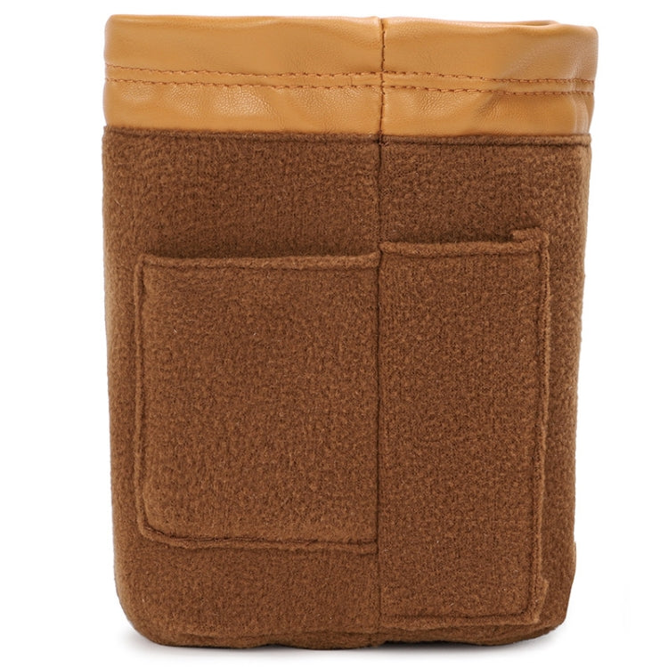 S.C.COTTON Liner Bag Waterproof Digital Protection Portable SLR Lens Bag Micro Single Camera Bag Photography Bag, Colour: Beige S - Lens Bag by PMC TechLife | Online Shopping South Africa | PMC TechLife | Buy Now Pay Later Mobicred