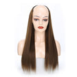 Wig Half Headgear Long Straight Hair U-Shaped Wig Headgear, Colour: 9.US-8# - free shipping - PMC TechLife - Order now!