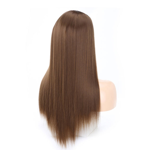 Wig Half Headgear Long Straight Hair U-Shaped Wig Headgear, Colour: 11.US-12