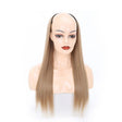 Wig Half Headgear Long Straight Hair U-Shaped Wig Headgear, Colour: 13.US-16# - free shipping - PMC TechLife - Order now!