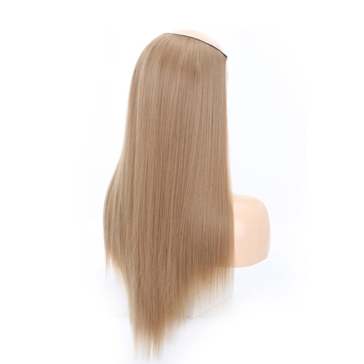 Wig Half Headgear Long Straight Hair U-Shaped Wig Headgear, Colour: 13.US-16# - free shipping - PMC TechLife - Order now!