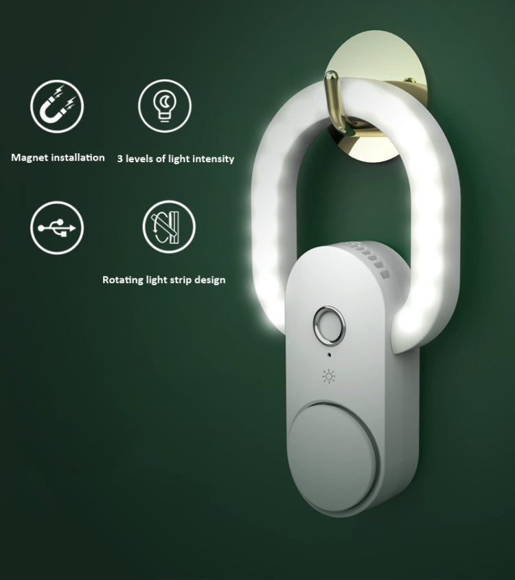 M8 PIR&Light Smart Dual Induction Night Light Negative Ion Air Purification Aromatherapy Night Light Corridor Light Reading Light - Sensor LED Lights by PMC TechLife | Online Shopping South Africa | PMC TechLife | Buy Now Pay Later Mobicred