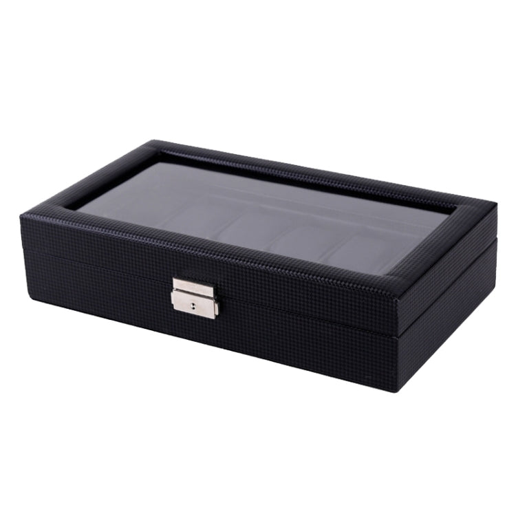 Woven Pattern PU Leather Watch Box Jewelry Storage Display Box, Colour: 12 Bits - free shipping - PMc TechLife - Order now!