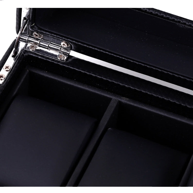 Woven Pattern PU Leather Watch Box Jewelry Storage Display Box, Colour: 12 Bits - free shipping - PMc TechLife - Order now!