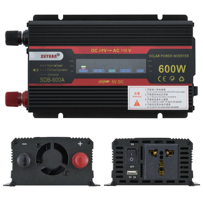 XUYUAN 600W Car Inverter LCD Display Converter, Specification: 24V to 110V - free shipping - PMC Jewellery - Order now!