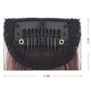 5 PCS Color Highlighting Hair Extension Piece One-Piece Invisible Seamless Hair Extension Piece(Flax Gold)
