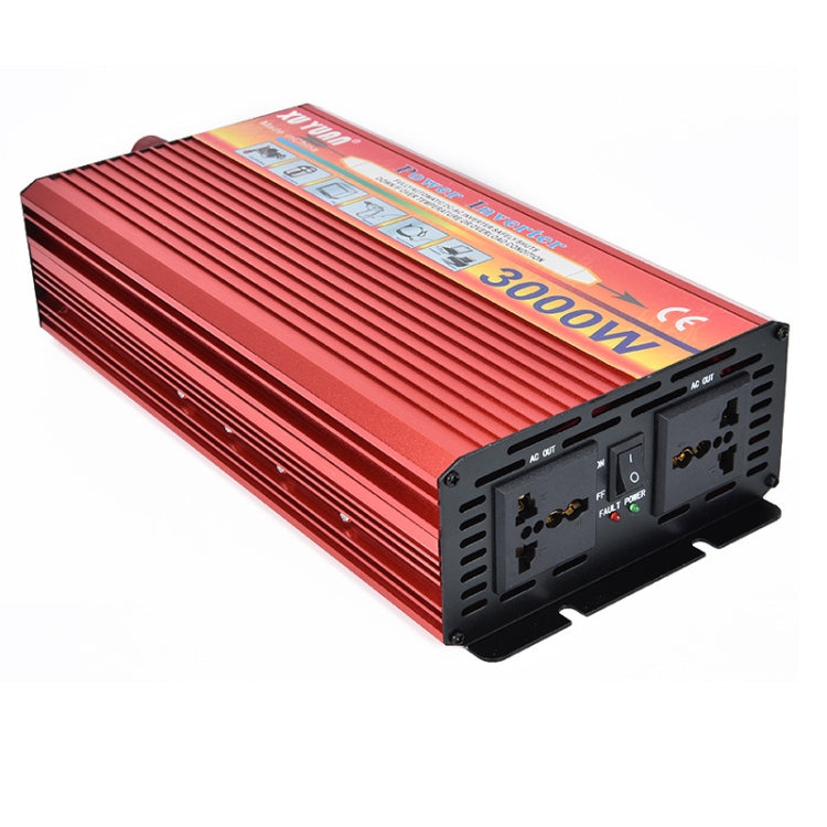 XUYUAN 3000W Car Inverter Car Home Power Converter, Specification: 12V to 220V - free shipping - PMC TechLife - Order now!