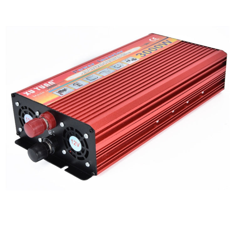 XUYUAN 3000W Car Inverter Car Home Power Converter, Specification: 12V to 220V - free shipping - PMC TechLife - Order now!