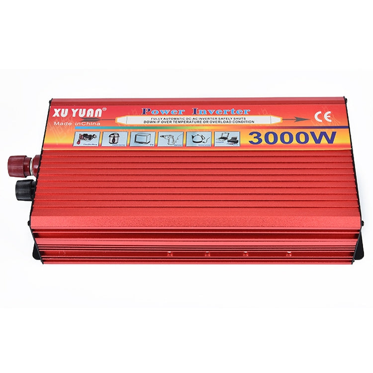 XUYUAN 3000W Car Inverter Car Home Power Converter, Specification: 24V to 110V -  by XUYUAN | Online Shopping South Africa | PMC TechLife | Buy Now Pay Later Mobicred
