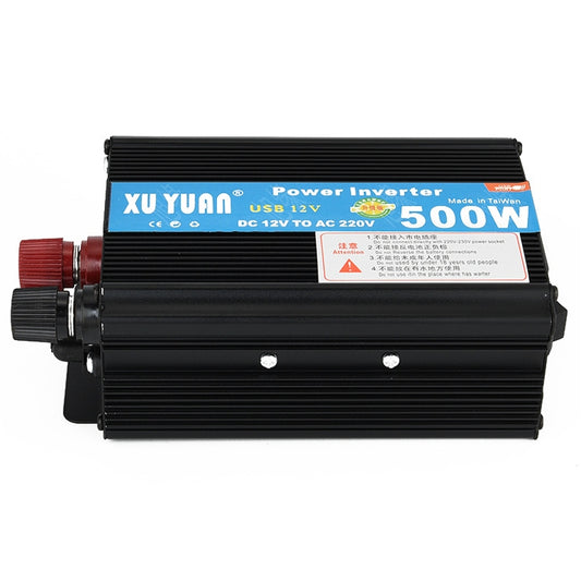XUYUAN 500W Inverter Power Converter, Specification: 12V to 220V - free shipping - PMC Jewellery - Order now!