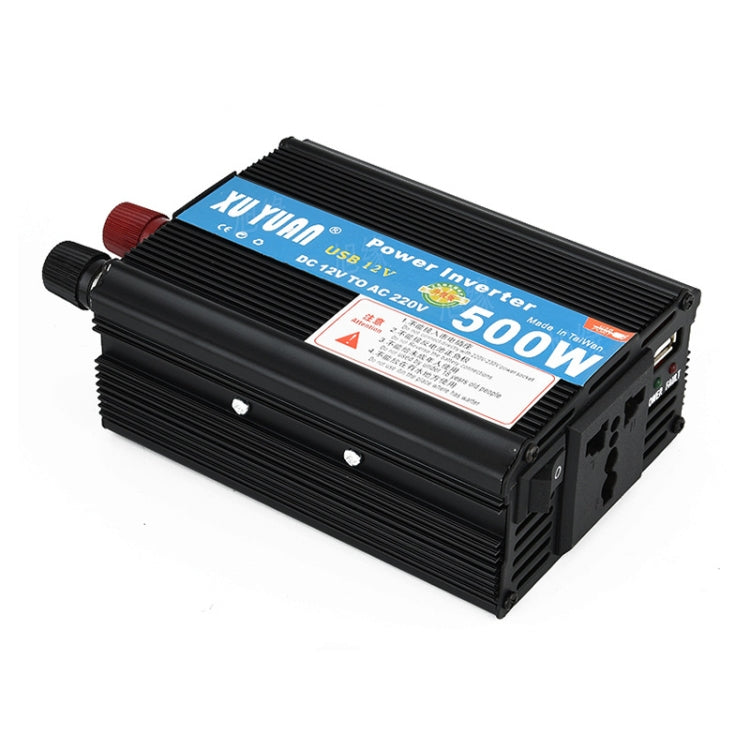 XUYUAN 500W Inverter Power Converter, Specification: 12V to 220V - free shipping - PMC Jewellery - Order now!