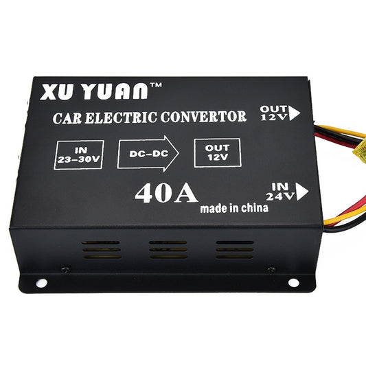 XUYUAN 480W Step-Down Converter 24V to 12V 40A Automotive DC Power Buck Converter - free shipping - PMC Jewellery - Order now!