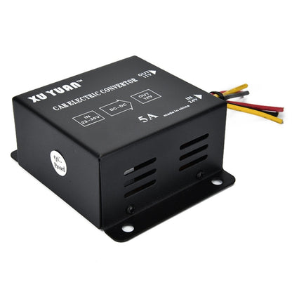 XUYUAN 60W Step-Down Converter 24V to 12V 5A Automotive DC Power Buck Converter - free shipping - PMC Jewellery - Order now!