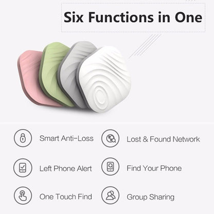 NUT F7X Smart Anti-Lost Device Bluetooth Two-Way Alarm Mobile Phone Key Wallet Anti-Lost Device( White) - Anti-lost Alarm by NUT | Online Shopping South Africa | PMC Jewellery | Buy Now Pay Later Mobicred