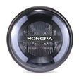 HONGPA Motorcycle Retro Headlights Modified Parts LED General Metal Headlights(Matte Black) - Headlights by PMC TechLife | Online Shopping South Africa | PMC TechLife | Buy Now Pay Later Mobicred