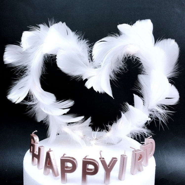 Variety Of Feather Cake Dessert Decoration White - Holiday Decorations by PMC TechLife | Online Shopping South Africa | PMC TechLife | Buy Now Pay Later Mobicred