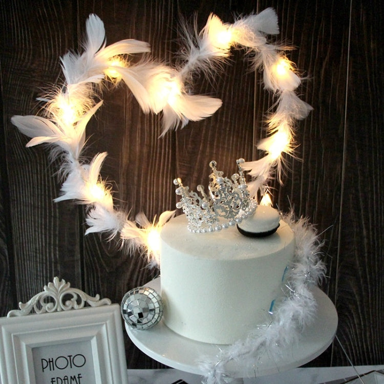 Variety Of Feather Cake Dessert Decoration White - Holiday Decorations by PMC TechLife | Online Shopping South Africa | PMC TechLife | Buy Now Pay Later Mobicred