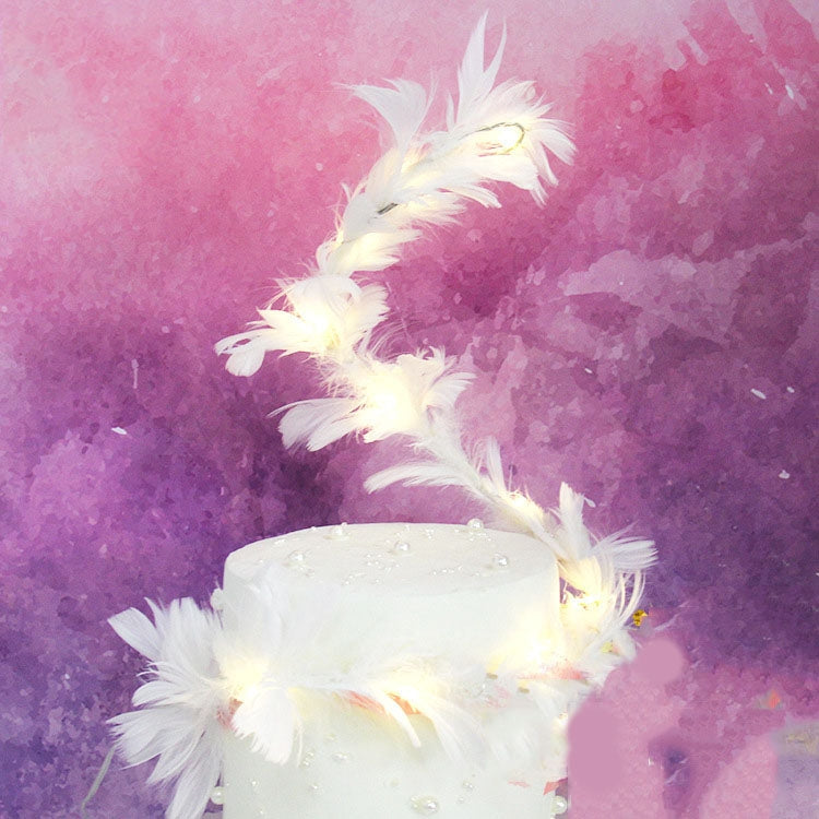 Variety Of Feather Cake Dessert Decoration White - Holiday Decorations by PMC TechLife | Online Shopping South Africa | PMC TechLife | Buy Now Pay Later Mobicred