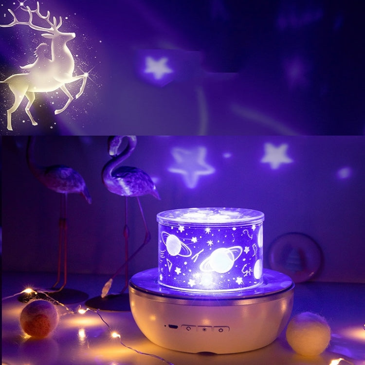 Fantasy Starry Sky Projector Night Light Atmosphere Light Valentine Day Gift, Style: Rechargeable - Night Lights by PMc TechLife | Online Shopping South Africa | PMc TechLife | Buy Now Pay Later Mobicred