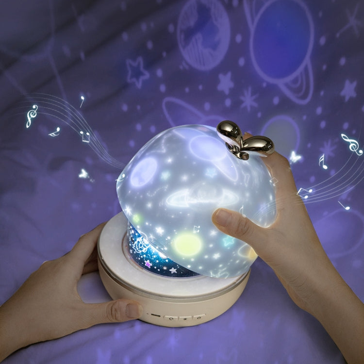 Fantasy Starry Sky Projector Night Light Atmosphere Light Valentine Day Gift, Style: Music Box - free shipping - PMc TechLife - Order now!