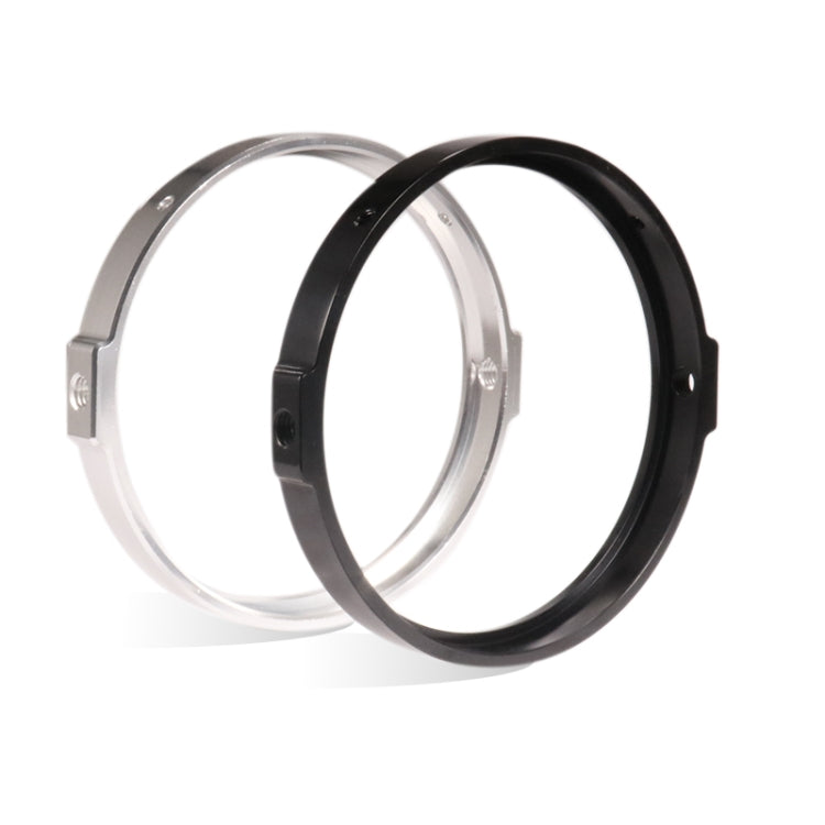 5.75 Inch Round Retro Headlight Ring Motorcycle Headlight Modification Parts(Silver) - Others by PMC TechLife | Online Shopping South Africa | PMC TechLife | Buy Now Pay Later Mobicred